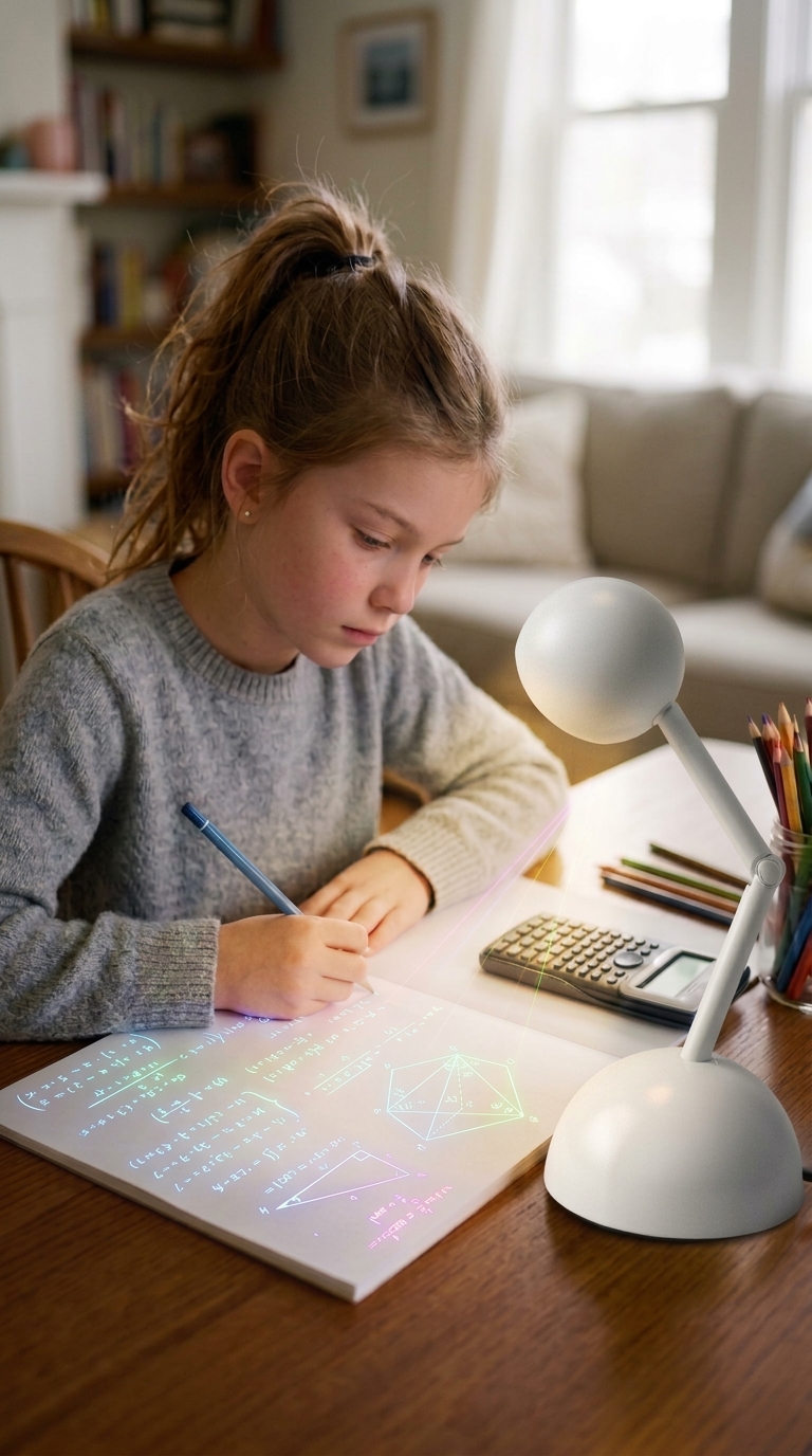 A child learning with Muse: muse sees